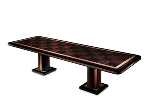 FIFTH AVENUE - Rectangular wooden table _ Radice