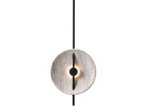 MITO - LED Carrara marble pendant _ Rakumba