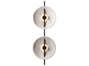 MITO - LED Carrara marble wall lamp _ Rakumba