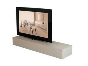 LUNA HI-FI - Low TV cabinet with flap doors _ Reflex