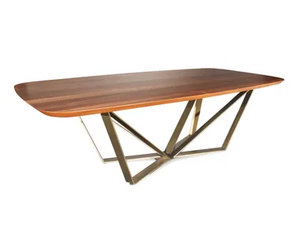 PAPILLON - Rectangular wooden dining table _ Reflex