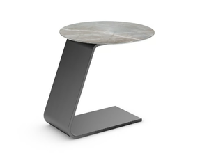 OH - Round Marble glass coffee table _ Reflex