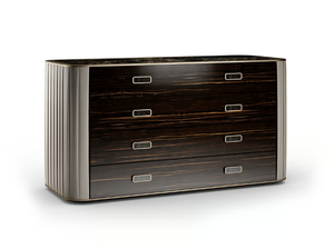 PLISSÈ - Wooden chest of drawers _ Reflex