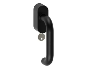 STOCCOLMA - DK stainless steel window handle with lock _ Reguitti