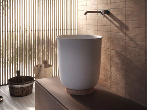 HAMMAM - Countertop Corian® washbasin _ Rexa