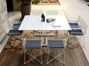 HAMPTONS GRAPHICS - Metal table _ Roberti