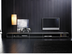 ZUMM - Low aluminium TV cabinet _ SELLEX