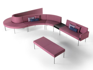 LAGUNA - Modular fabric seating system _ SITIA