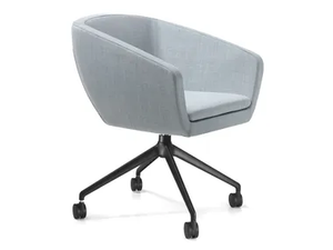 GINKGO - Trestle-based office chair with castors _ SITIA