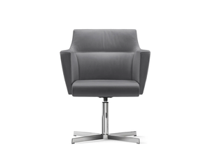 ADMIRAL - Swivel with 4-spoke base chair with armrests _ SITLOSOPHY®