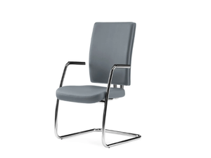 PROGRESS - Cantilever reception chair with armrests _ SITLOSOPHY®