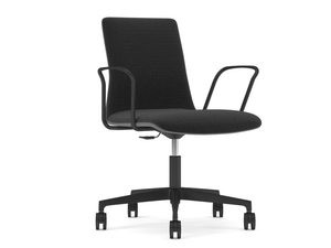 SORI - Swivel fabric office chair with castors _ SITLOSOPHY®