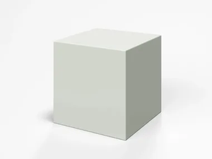 BLOCKS - Square coated foam pouf _ SIXINCH