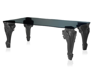 SIR OF LOVE - Rectangular polyethylene living room table _ SLIDE