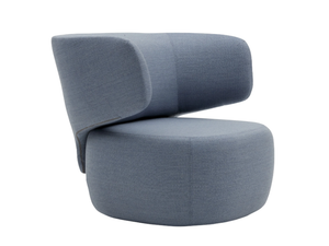 BASEL - Contemporary style fabric easy chair _ SOFTLINE