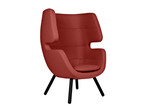 MOAI - Fabric armchair with headrest _ SOFTLINE