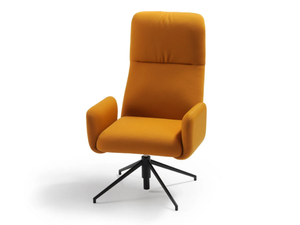 ELLE - Swivel high-back fabric executive chair _ Sancal