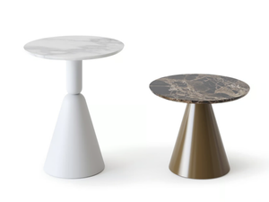 PION PETRA - Round marble coffee table _ Sancal