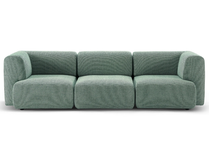 DUO MINI - Modular 3 seater cotton sofa _ Sancal