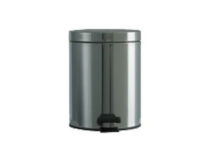 MP850 - Stainless steel Public bathroom waste bin _ Saniline