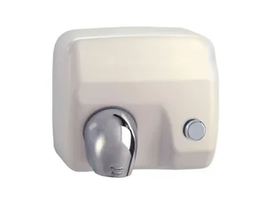 MP401 - Steel Electric hand-dryer with push-button _ Saniline