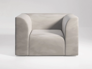 ARCHI - Fabric armchair with armrests _ Secolo