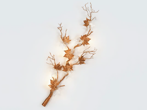 FOLIO WAND - LED handmade bronze wall light _ Serip