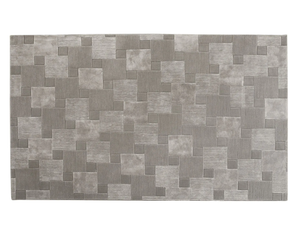 DAMIÉ - Rectangular handmade silk rug _ Shake