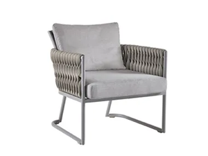 BASKET - Garden armchair with armrests _ Sifas