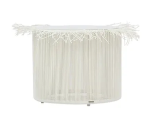 FRINGES - Round garden side table _ Sifas