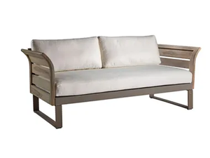 KOMFY - 2 seater teak garden sofa _ Sifas