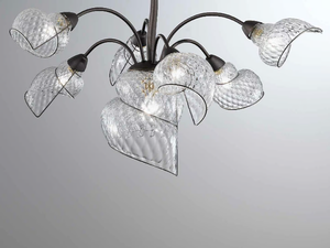 CHIOCCIOLA MS 244 - Murano glass chandelier _ Siru