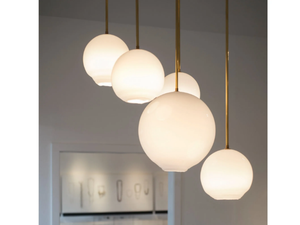 FLOAT 1.0 - LED blown glass pendant lamp _ SkLO