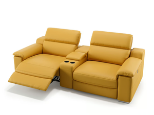 MACELLO KINO - 2 seater leather sofa _ Sofanella