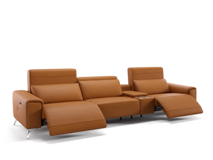 BELLA KINO - 3 seater leather sofa _ Sofanella