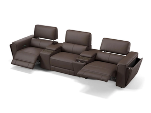 ARONA - 3 seater leather sofa _ Sofanella