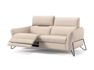 LINARES - 3 seater leather sofa _ Sofanella