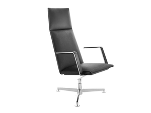 .LEPTOS LOUNGE L430 - High-back leather executive chair _ Spiegels