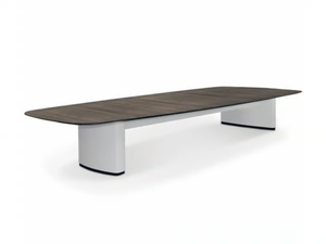 .UNIT - Rectangular meeting table with cable management _ Spiegels