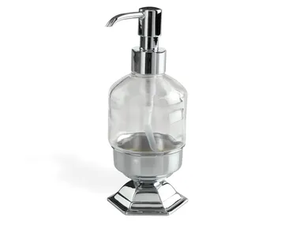 MARTE - Glass Bathroom soap dispenser _ Stilhaus