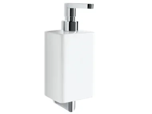 LIVING - Wall-mounted ceramic Bathroom soap dispenser _ Stilhaus