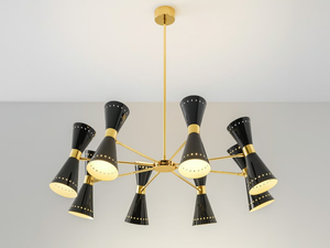 MEGAFONO - Swivel metal pendant lamp _ Stilnovo