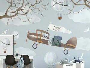 AIRPLANES - Landscape kids wallpaper _ Studijo