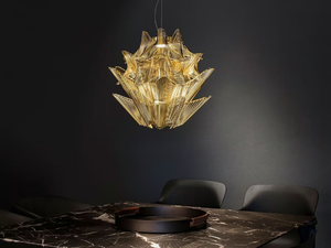 MOIRÈ - LED metal pendant lamp _ TERZANI