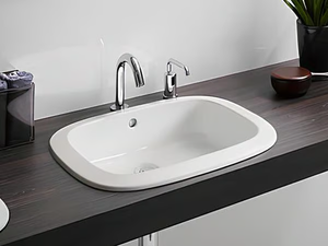 LW763Y - Rectangular inset ceramic washbasin _ TOTO