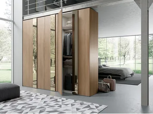 CONFIGURATION 375 - Wardrobe with hinged doors _ TUMIDEI