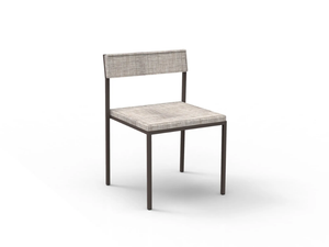 CASILDA - Stackable garden chair with integrated cushion _ Talenti