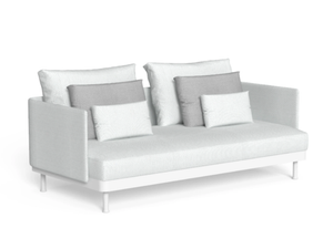 SLAM - 2 seater fabric garden sofa with removable cover _ Talenti