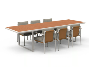 TRESSÉ - Rectangular garden table _ Talenti