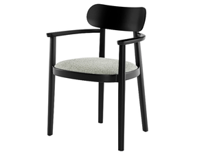 118 SPFV - Solid wood chair with integrated cushion _ Thonet